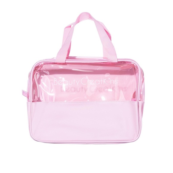 Beauty Creations Handbags - Beauty Creations Pink Cosmetic Bag